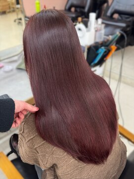 エクラ(ECLAT) ブリーチなしダブルカラーでつくるピンクラベンダー