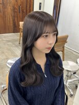 マジコ 表参道店(Magico)&nbsp;小顔顔まわりカット/ブリーチなしグレージュ