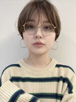 サーカス バイ ビュートリアム 青山(CIRCUS by BEAUTRIUM)&nbsp;前髪長め　ショートヘア　ショートボブ　耳かけショートボブ
