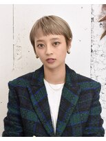 ユイツ&nbsp;マッシュショート×ミルクティーベージュ