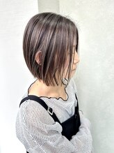 フルブルーム(fullbloom)&nbsp;ボブ×暖色ハイライト