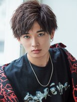 カヴァルバイクロト(KAVAL by KUROT) ルーズパーマ/ソフト刈り上げ/束感ショート