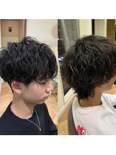 メンズの悩みを解決するスペシャリスト在籍の本格メンズスタイル【メンズ特殊パーマ、ナチュラルパーマ】