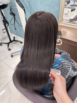 アッシュ 下北沢店(Ash) 艶感暗めグレージュカラー