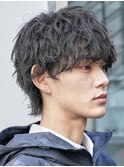 波巻きシャドウパーマツイストスパイラルルーズパーマ骨格矯正