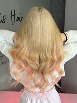 ラニシス ヘアー(Lanisis Hair) ホワイトピンク!!!