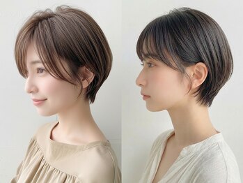 ビビ バイ マグ 岡谷店(bivi by Mag)の写真/白髪は隠さず魅せるハイレベルな技術で上品な大人女性のスタイルへ♪白髪染め/白髪ぼかし