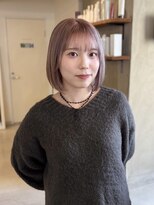ロカリタ キョウト 河原町三条店(ROCAReTA kyoto)&nbsp;ピンクベージュ　ブリーチカラー　ハイトーンカラー