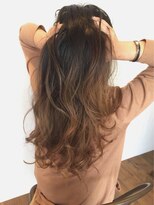 ザ ラボ アングゥ(The Labo ungu)&nbsp;ハイライトグラデーションカラー×フレンチセピアアッシュ