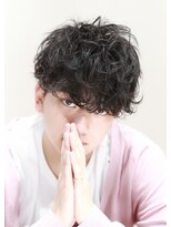 リップスヘアー 銀座(LIPPS hair)&nbsp;スマートマッシュラフ無造作ツーブロック刈り上げビジカジパーマ