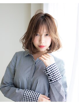 ヘアアンドエステ ヒロイン 西麻布本店(Hair&Esthe HIROIN) フリンジボブ『山村雄貴』