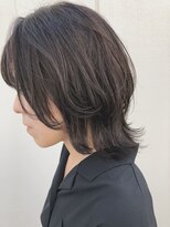 ルーファス 恵比寿 渋谷(Ruufus) 伸ばしかけミディアムウルフスタイル【Ruufus恵比寿渋谷】314b5