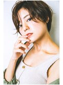 大人可愛い小顔ハンサムショートハイライト☆【Linona/リノナ 】