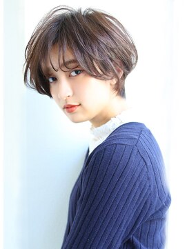 ラエティス(Laetus) 30代40代50代/大人可愛い/ワンサイドショート/ブランジュカラー