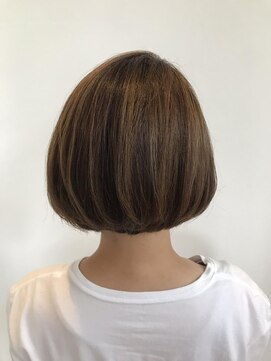 ヘアーアンドスパ フェリーチェ ミチ 野田屋町店(HAIR&SPA felice MICHI) ナチュラルボブ
