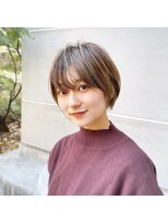 ラナ 渋谷(Lana)&nbsp;【Chill】かわいい季節のピンクベージュクールショートボブルフ