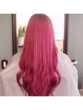 ピンクヘアカラー L スプーン Spoon のヘアカタログ ホットペッパービューティー