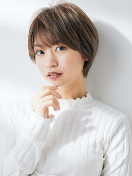 クロードモネエイチツーオーアヴェダ 東京駅ビルTOKIA(CLAUDEmonet H2O AVEDA) マロンベージュ/Aラインボブ/かきあげ[東京/東京駅丸の内]