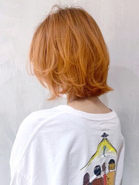 アイティーバイアルバム 八王子店(IT by ALBUM) オレンジベージュ_イヤリングカラーラベンダーカラー_ba320361