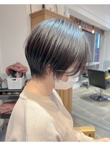 ラボヌールヘアーレーヴ 池袋店(La Bonheur hair reve)&nbsp;reve池袋☆加々美賢育☆くすみブルーで甘辛大人マッシュ