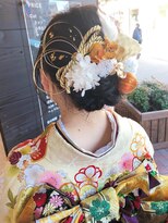 ルチカ(Luccica) 【Luccica】成人式ヘア×アップスタイル