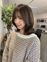 ソラ(SORA.)&nbsp;顔まわりレイヤー×グレージュカラー