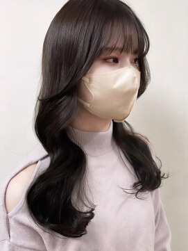 シェノン サントル(CHAINON CENTRE) シアーな透明感カラー×小顔みえ似合わせレイヤー【梅田】