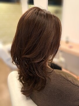 ヘアヌーダ ショートボブ、髪質改善、白髪ぼかし、キッズカット、カット