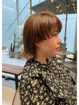 ヘームル(HEMEL) 個性的ワイドバングボブ