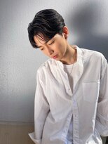 コンティニュー オモテサンドウ(CONTINUE OMOTESANDO)&nbsp;大人気！韓国風カルマパーマセンターパートメンズヘア