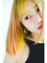 ティティヘアーコーディネート(Titi hair coordinate) yellow orange