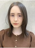 ニュアンスストレート_マチルダボブピンクベージュ_29518