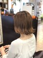 ふたば 【外ハネ&切りっぱなしボブ】