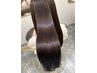 柔らかく仕上がる縮毛矯正クオライン×TOKIO,tr（カット無しコース） ￥16100
