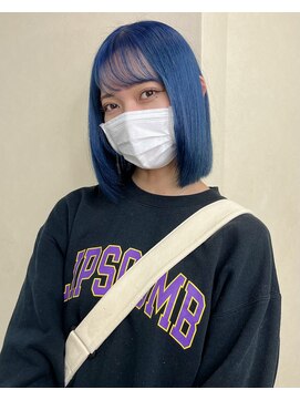 ソソ(soso) 高発色ブルーカラー