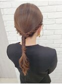ポニーアレンジ/ヘアセット/ヘアメイク/渋谷/表参道/外苑前/東京