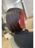 ナチュラルbob×フェイスフレーミングインナー