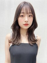 オリーブスバイネオリーブ(Olive's by neolive)&nbsp;新宿/くびれヘア/アプリコットオレンジ/ハイライトカラー/レイヤ