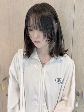 ラテ(latte) イヤリングカラー*ホワイトシルバー