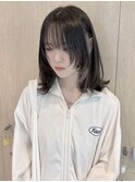 イヤリングカラー*ホワイトシルバー