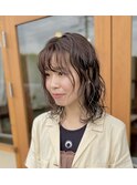 ミディアムパーマ
