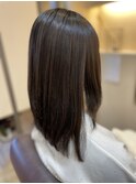 まっすぐなりすぎない ナチュラルストレート