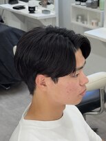 メンズ サロン ドット トウキョウ 町田店(men's salon dot. tokyo)&nbsp;センターパート×ダウンパーマ
