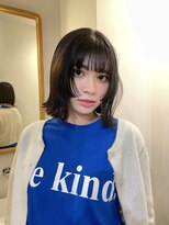 ノットバイベル 大宮(knot by belle)&nbsp;きりっぱなしボブ×ぷつっとレイヤー