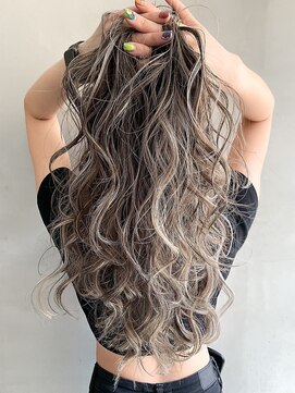 ブラン 広島本通(Blanc) 【Blanc】ハイライトカラー_エアタッチ_レイヤーカット