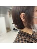 【minori指名】ボブスタイルはお任せ☆カット＋髪質改善カラー　9900円