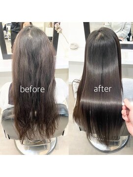 オフィーリア 名古屋　髪質改善/縮毛矯正オフィーリア髪潤髪質改善ストレート