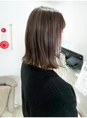 似合わせカット/メルティカラー/切りっぱなしボブ/ハイライト
