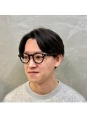 デキる男を印象づけるクラシックセンターパート