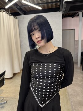 アマーク(a mark) 【松本華】顔周りbob